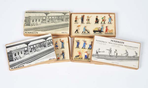 Marklin, 3 Figurensaetze 404 6a-e (1 of 1)