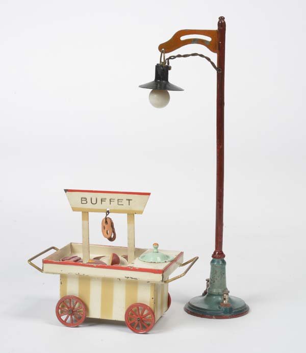 Kibri, Buffetwagen + Lampe (1 of 1)