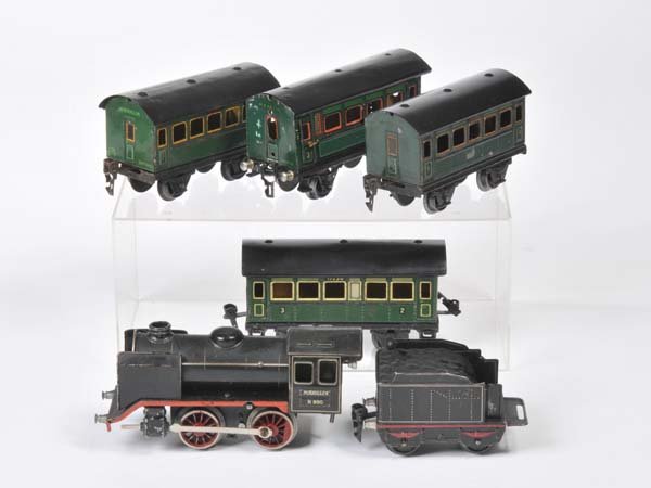 Marklin, Lok R 890 + Tender + 4 Wagen (1 of 1)
