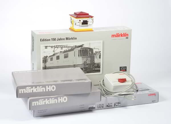 Marklin, Konvolut 3 Jubilaeumspackungen + Schnellzug (1 of 1)
