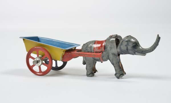 Fischer Pennytoy: Elefant mit Karre (1 of 1)