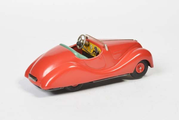 Schuco, Examico: Schuco, Examico, US Z. Germany, diecast, drive ok, min. paint d., otherwise good condition