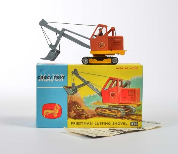 Corgi Toys, "Priestmann" Raupenbagger Nr. 1128 (1 of 1)