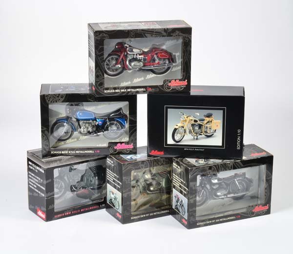 Schuco, 6 Motorraeder (1 of 1)