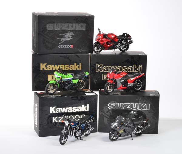 Schuco, 5 Motorraeder (1 of 1)