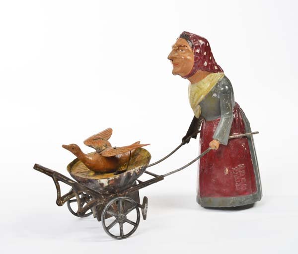 Guenthermann, Frau mit Wagen + Gans (1 of 1)