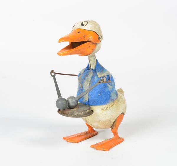 Schuco, Donald Duck Prototyp mit Trommel (1 of 1)