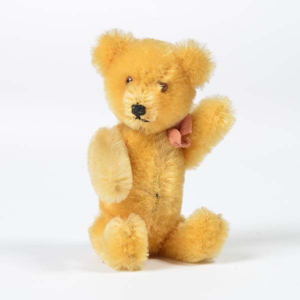 Schuco, Yes No Baer: Schuco, Yes No Baer, Germany, 12 cm, Funktion ok, Pluesch am Schwanz fehlt, Z 2