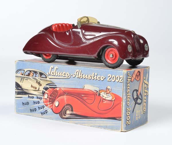 Schuco, Akustico: Schuco, Akustico, Germany VK, 14 cm, Blech, UW + Hupe ok, teilw. LM, Okt Z 2, Z 2