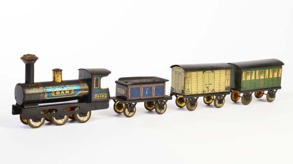 Hess, Bodenlaeuferzug mit 2 Wagen (1 of 1)