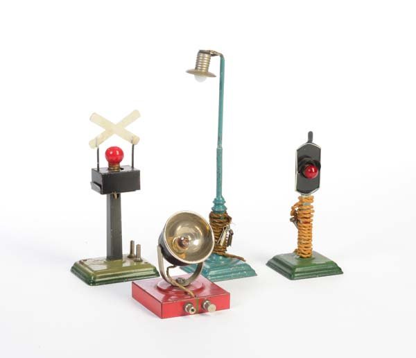 Marklin, 2 Lampen + 2 Bahn Lampen (1 of 1)