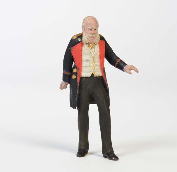 Figur Kaiser Franz Josef: Figure Kaiser Franz Josef, Germany pw, around 1910, out of wood ?, C 1-
