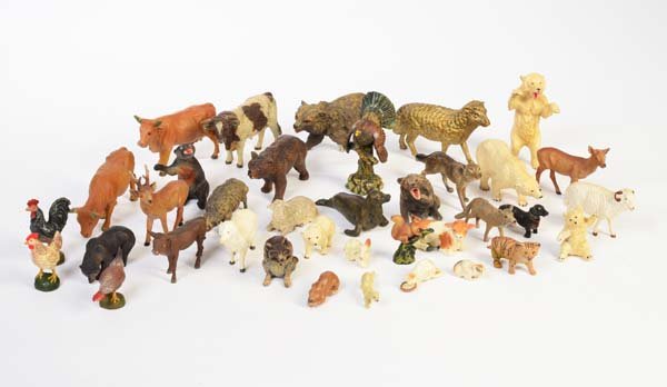 Lineol, Elastolin u.a., Konvolut Tiere (1 of 1)