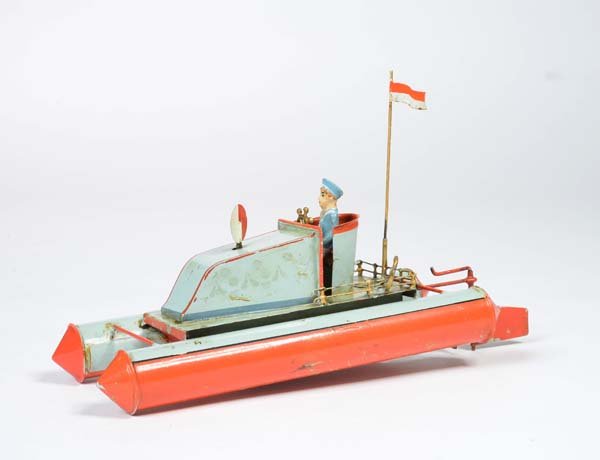 Bing, Rennboot mit Originalfahrer (1 of 1)