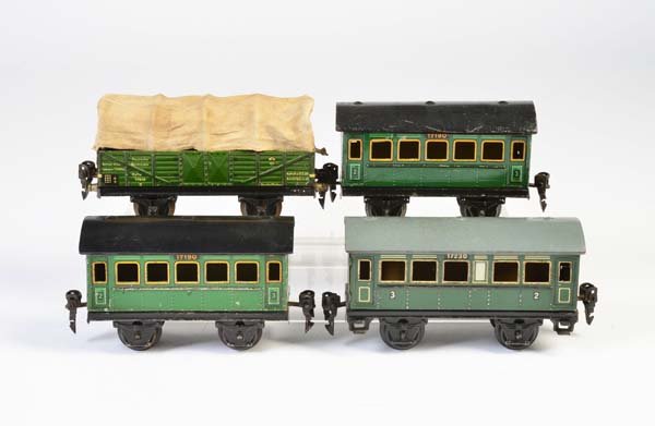 Marklin, 4 Wagen Spur 0 (1 of 1)