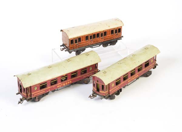 Bing, 2 Mitropa Speisewagen mit Inneneinrichtung + (1 of 1)