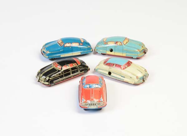 Huki, 5x Limousine: Huki, 5x Limousine, US Z. Germany + W.-Germany, Blech, Antrieb ok, Z 1-/2+