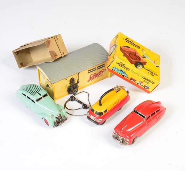 Schuco, Caretto Anhaenger + 2x Schuco Patent 1750, (1 of 1)