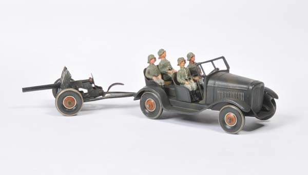 Tippco, Dienstwagen mit Flak Anhaenger (1 of 1)