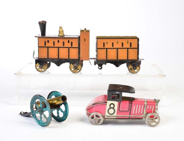 Penny Toys, Panzerzug, Kanone + Auto (1 of 1)