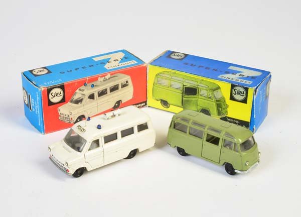 Siku, Polizei Mannschaftswagen V 324 + Tempo Matador (1 of 1)