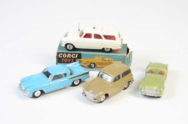 Corgi Toys, 4 Autos (1 of 1)