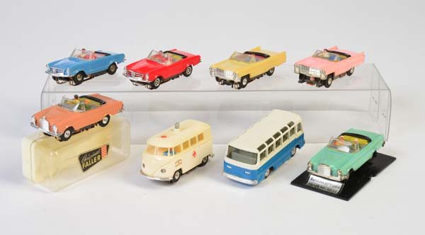 Faller AMS, 8 Modellautos (1 of 1)