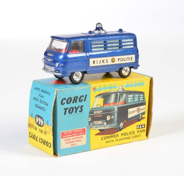 Corgi Toys, Commer Police Van Rijks Politie (1 of 1)