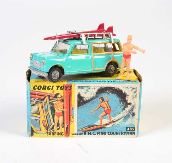 Corgi Toys, BMC Mini Countryman Wassersport mit (1 of 1)