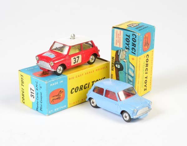 Corgi Toys, BMC Monte Carlo Mini Cooper #37 's' + (1 of 1)