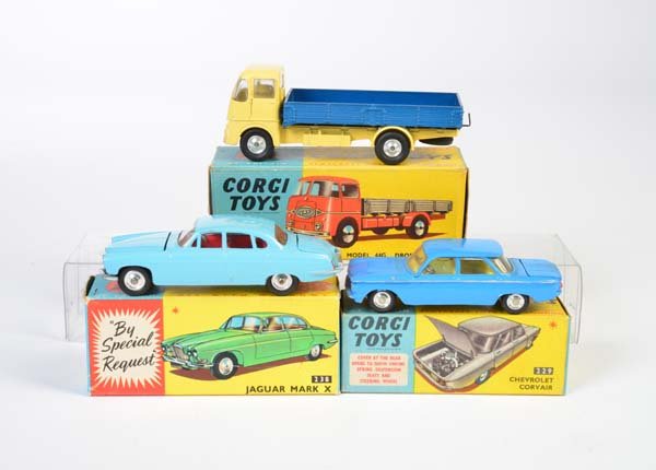 Corgi Toys, ERF Modell 44 G Dropside Lorry, Chevrolet (1 of 1)