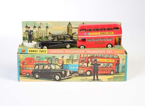 Corgi Toys, GS 35 London Set 1.Version (1 of 1)
