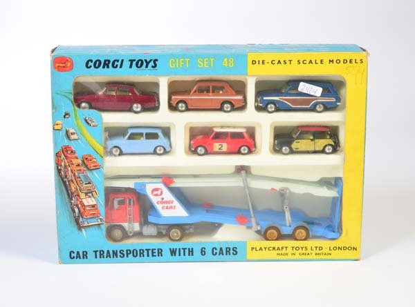 Corgi Toys, Autotransporter mit 6 Autos GS 48 (1 of 1)
