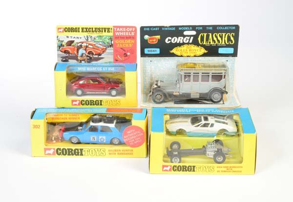 Corgi Toys, Rolls Royce Silver Ghost, London to Sydney (1 of 1)