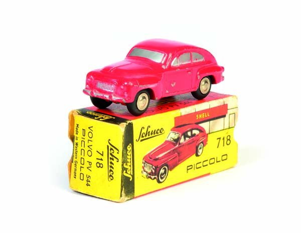 Schuco, Piccolo Volvo (718): Schuco, Piccolo Volvo (718), W.-Germany, 1:90, diecast, box C 1-, C 1