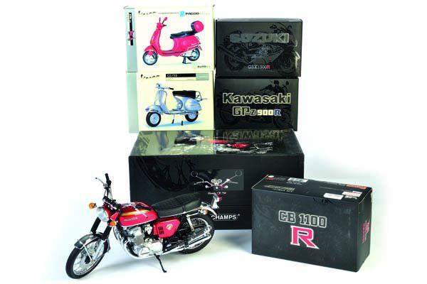 Schuco, Minichamps, Gateway: 6x Motorrad/Vespa (1 of 1)