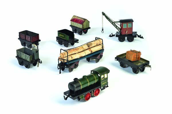 Bing, Lok mit Tender + 3 Wagen (1 of 1)