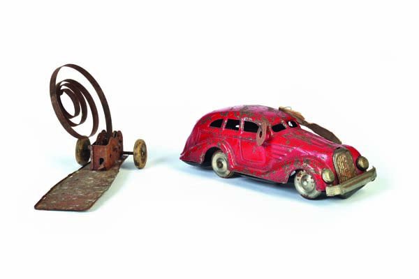 Schuco Musterwerkstatt, 2 Fremdfahrzeuge (1x mit (1 of 1)