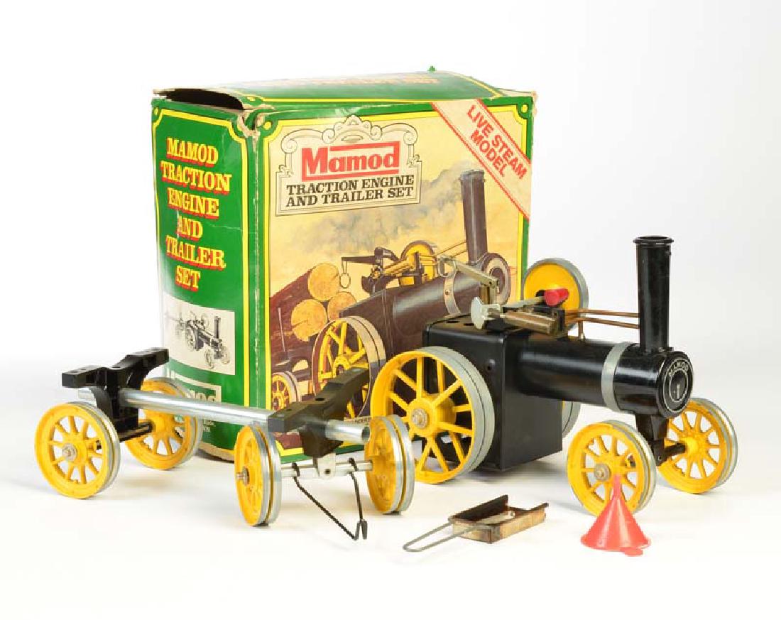 Mamod, Dampftraktor mit Anhaenger (1 of 1)