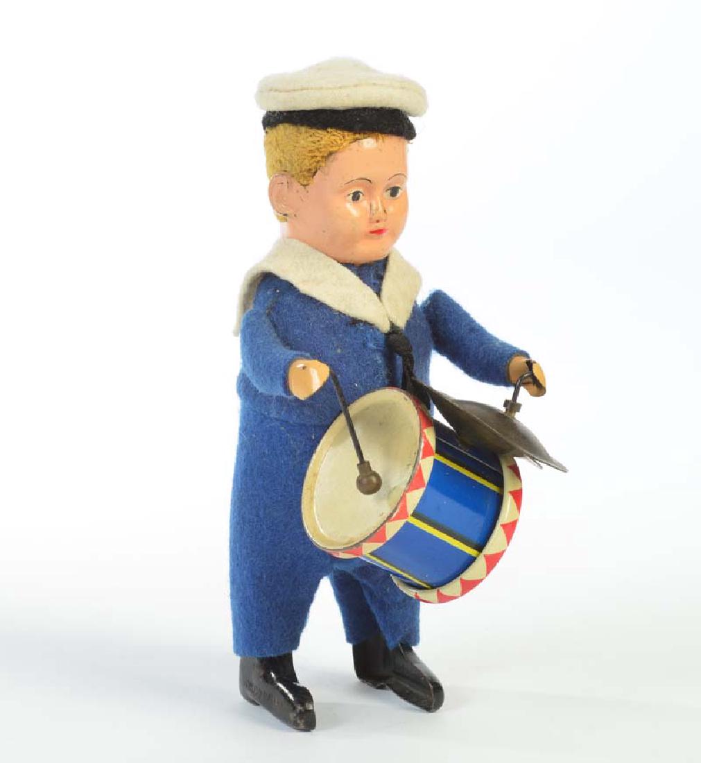 Schuco, Matrose mit Trommel + Tschinellen (1 of 1)
