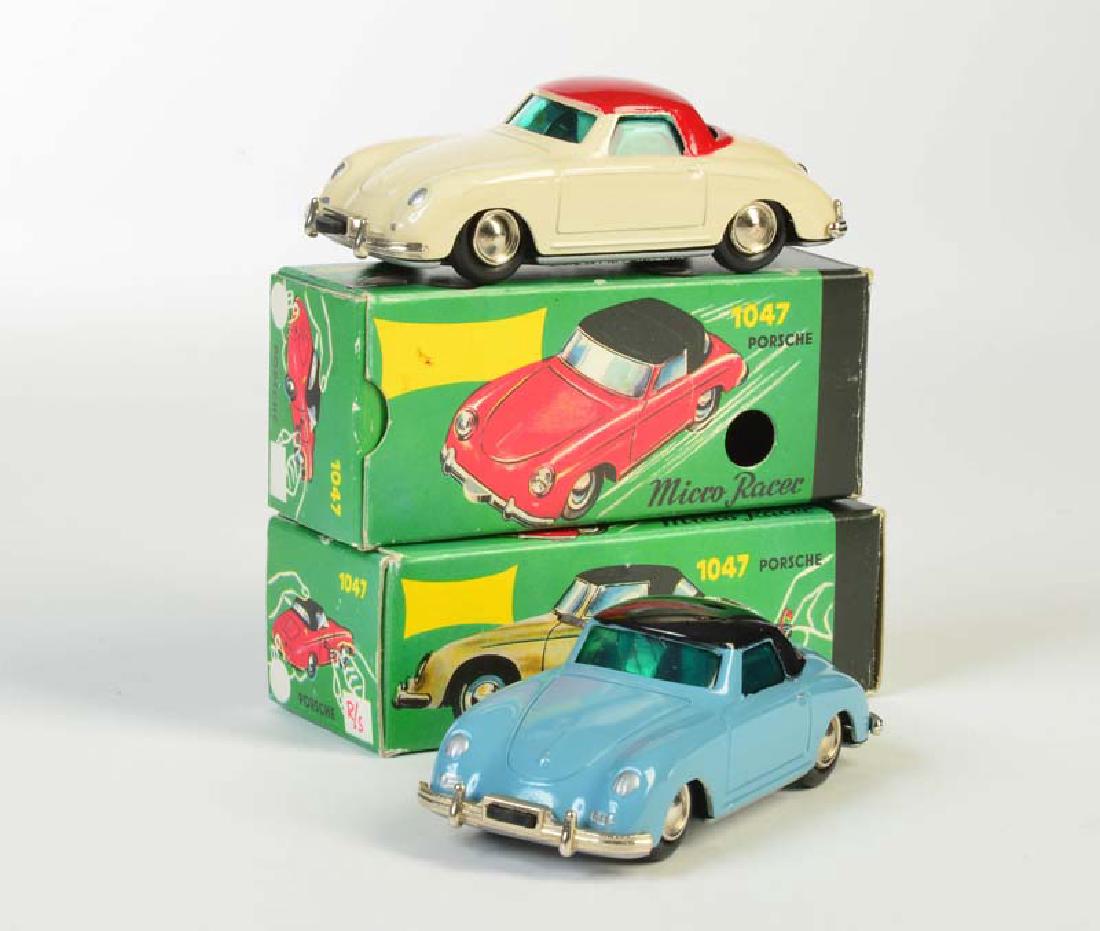 Schuco Nutz, Micro Racer 2x Porsche 356 (1 of 1)