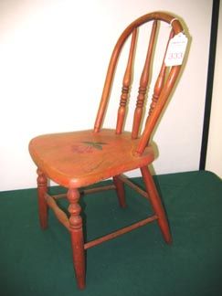 Antique Furniture Chair Child