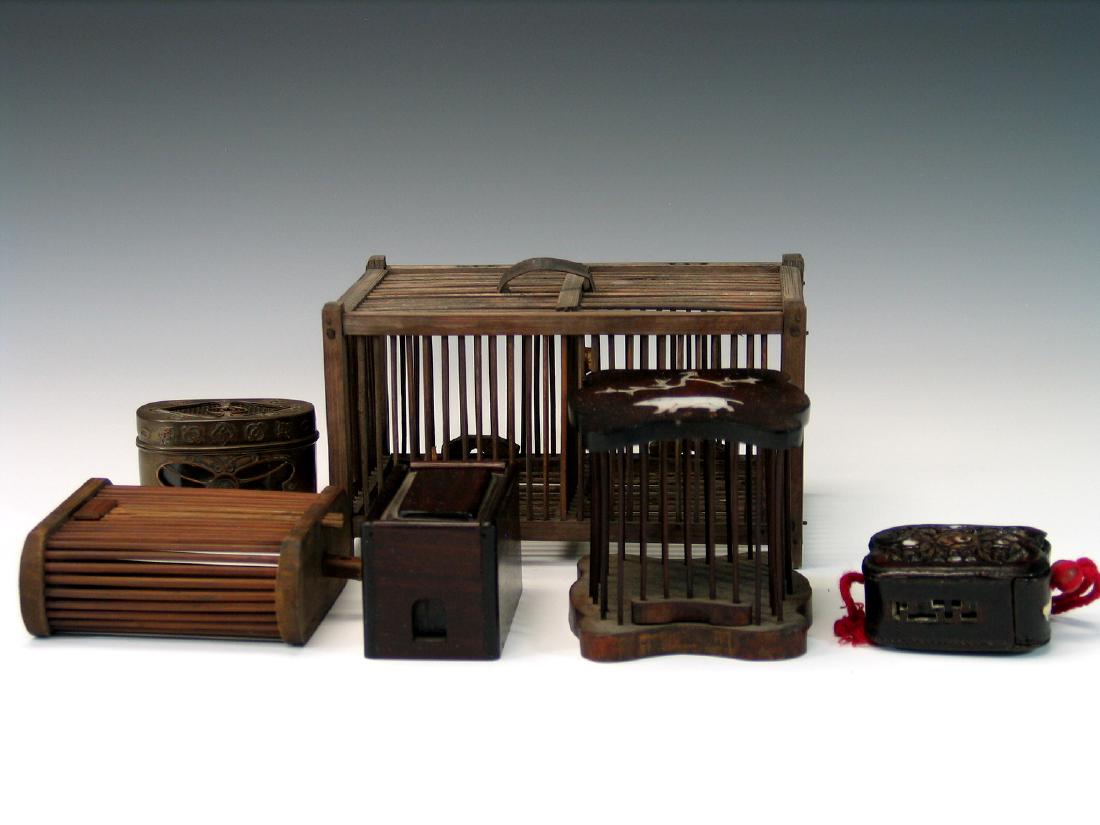 Group of Chinese cricket cages (1 of 5)