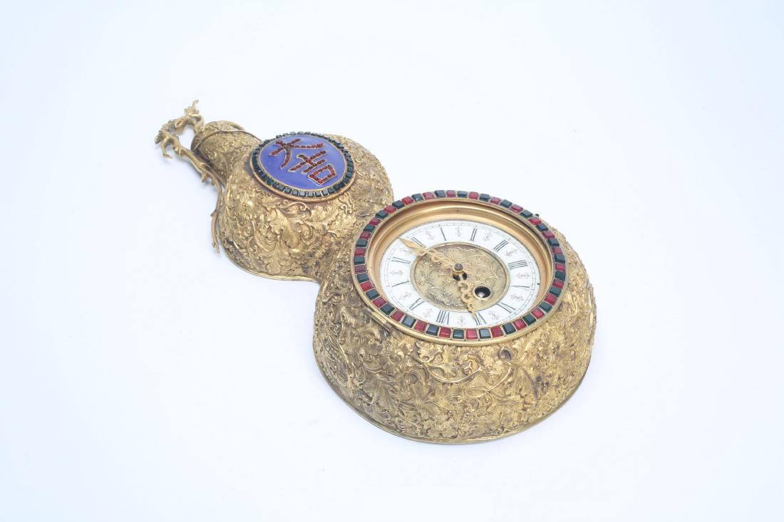 Chinese double gourd clock (1 of 5)