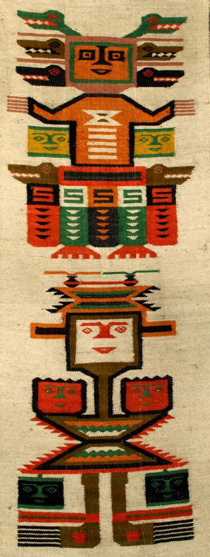 Native American rug. (1 of 2)