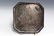Antique Korean Iron Dish Inlaid with Silver. Yi