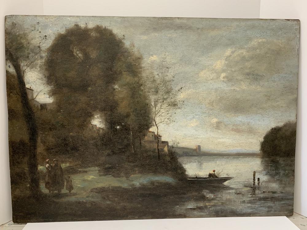 Oil painting on wood (1 of 4)