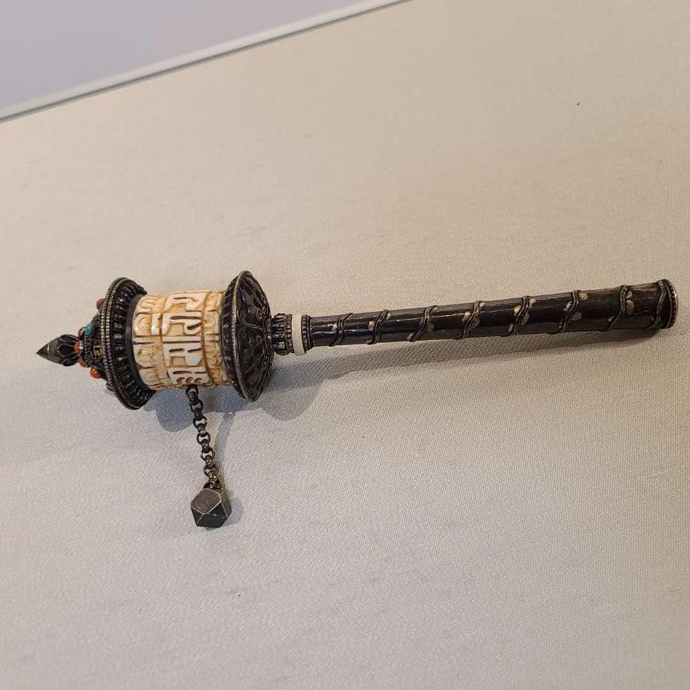 Tibetan item -silver with turquoise and coral (1 of 3)