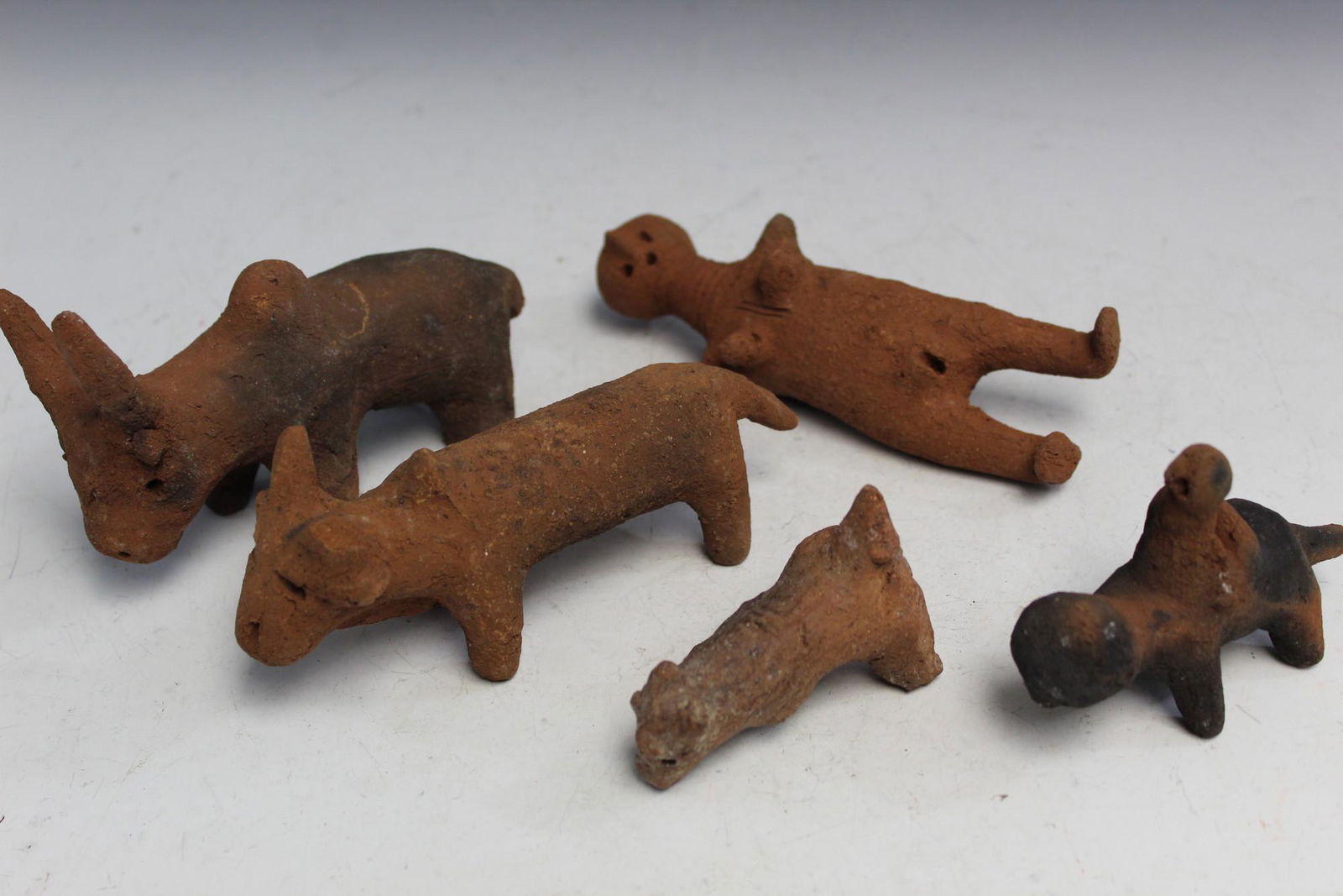 5 Primitive Clay Figures (1 of 2)