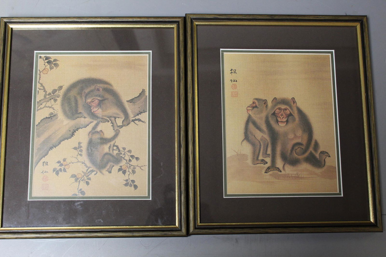 Two Asian Monkey Prints (1 of 3)